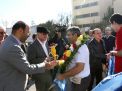 گزارش تصویری استقبال هیات رئیسه دانشگاه  از تیم رباتیک دانشگاه صنعتی شاهرود